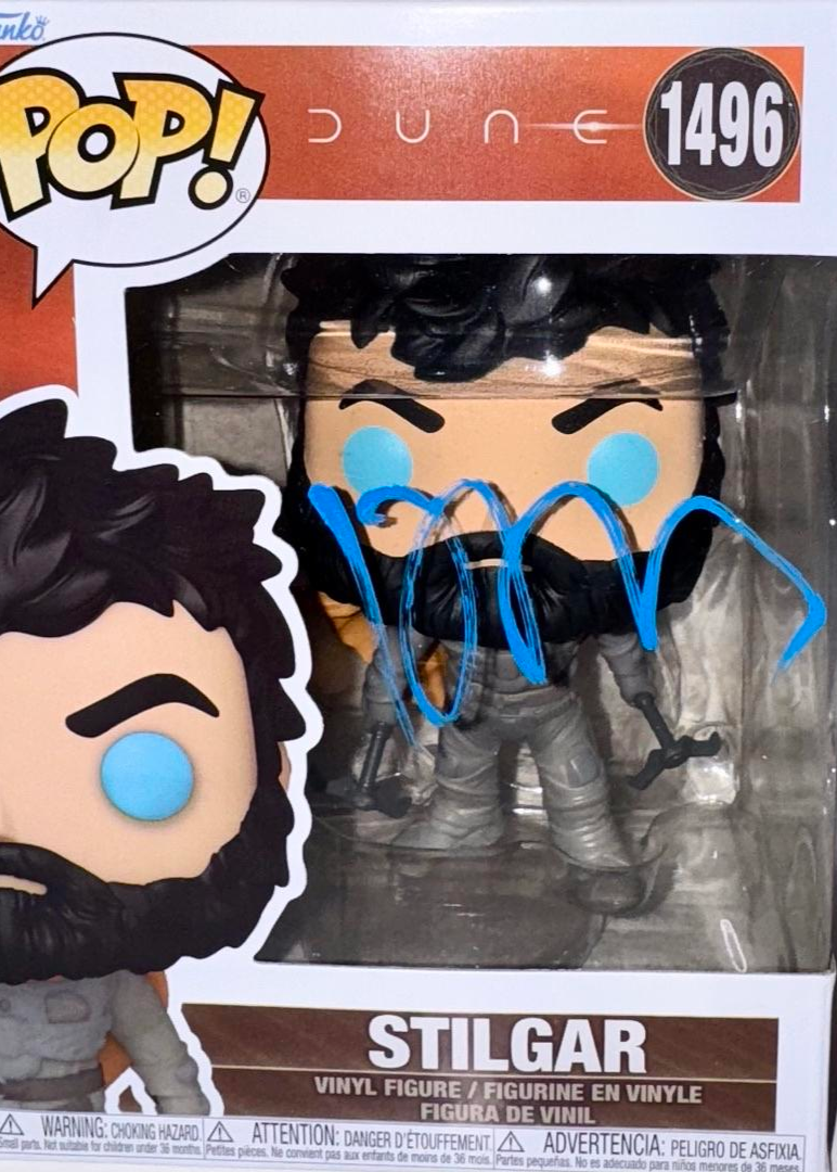 Javier Bardem Signed Funko Pop #1496 "Stilgar" Dune Movie - Beckett COA #03